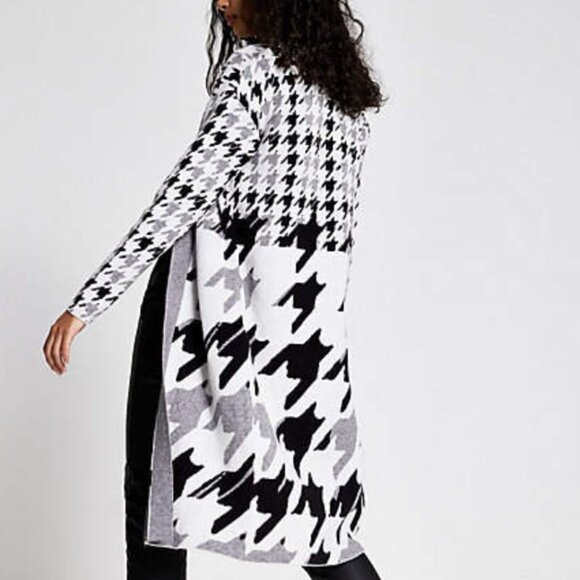 Joseph A. Long Cardigan Open Front Size M - Picture 2 of 8